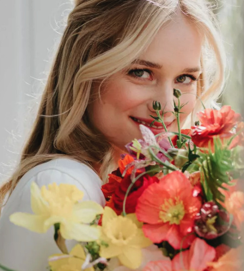 ELIZABETH LAIL photographed on her wedding day by Forged in the North 