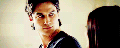 lydiaholic:  “Damon challenges her, surprises her. He makes her question her life, beliefs…” 