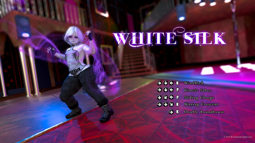rivaliant:  Here we have Silk in a full 1080 wallpaper promo style image of her fighting stance for Evolluisionist http://evolluisionist.deviantart.com/  idea of turning your OC into fighting game characters o 3 o /     A quick rundown and recap, if