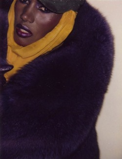 lelaid:  Grace Jones by Andy Warhol, 1984