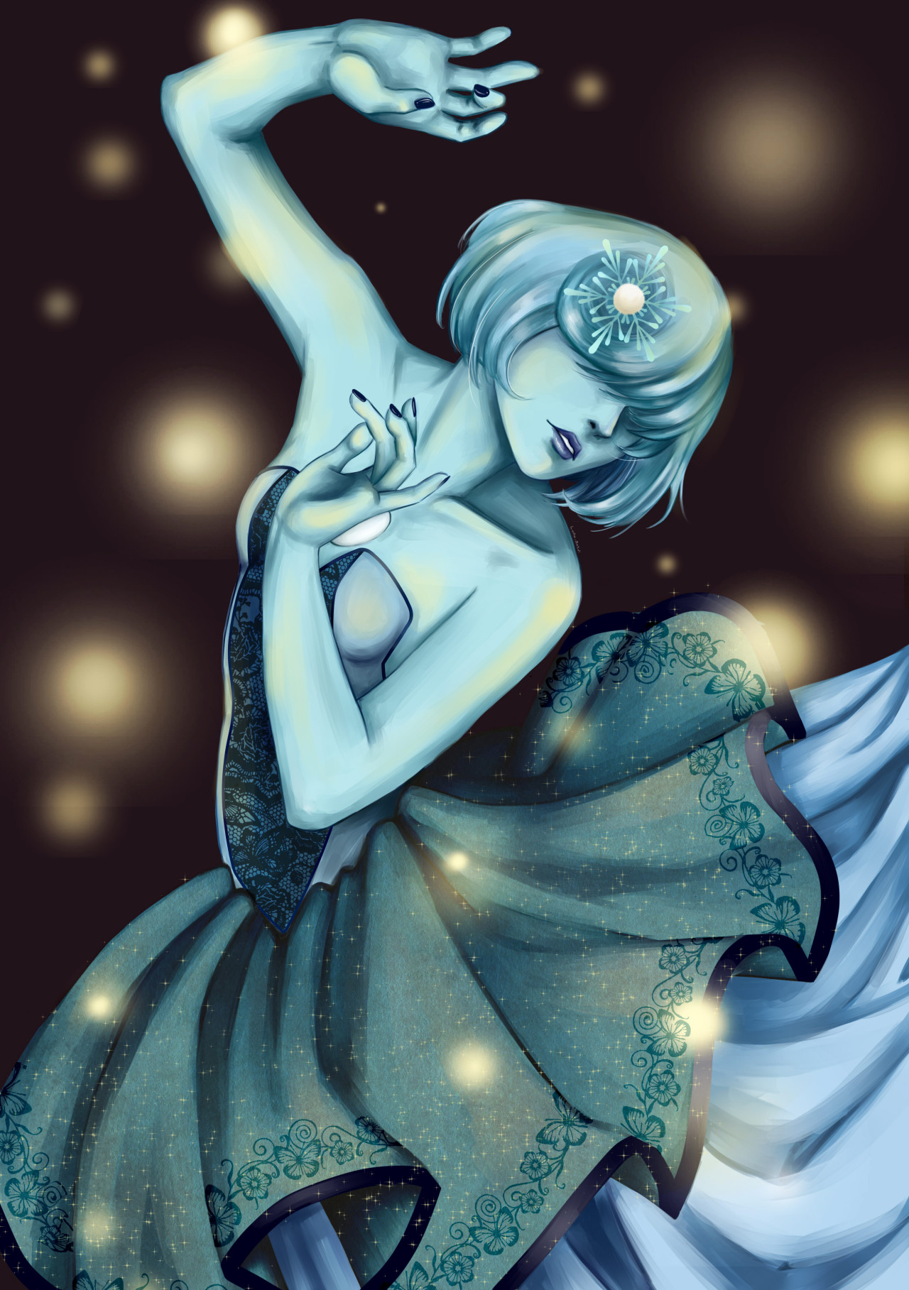 luna-razuli:  I think she’s done for now I might neaten some bits up but I’ve
