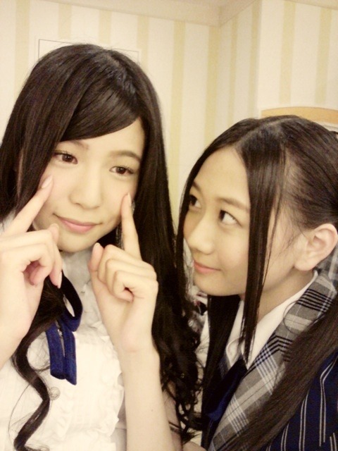 akibeya:  (Ｅ公演♯古畑奈和｜SKE48オフィシャルブログ Powered by Amebaから) 水埜帆乃香　古畑奈和