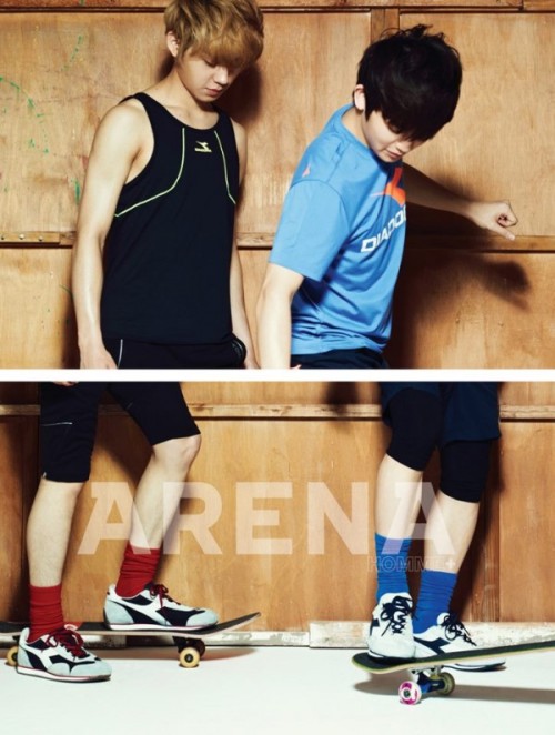 angelstip:  TEENTOP - ARENA HOMME + 2013.05