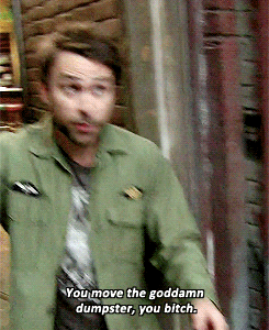 vinegarvic:  Everything’s going in the dumpster, alright? Then please push it like,