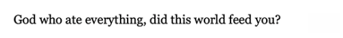 aridante:what did jesus do?, adam gopnik // archeology, myriam fraga (trans. chloe hill) // sacrific