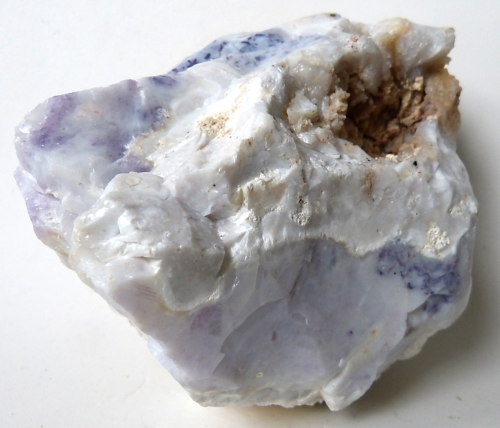 Purple opal (Morado Opal) contains minor fluorite.From Jalisco, Mexico.