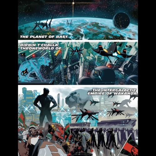 klawsofwakanda: From Legacy - Issue 1 (out today): the intergalactic Empire of Wakanda. And accordin