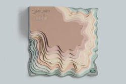 designcube:  Topographic Calendar by Land