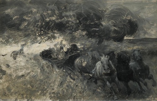 dekehlmark: Zygmunt Ajdukiewicz (1861-1917), Echappant à la Tempête.