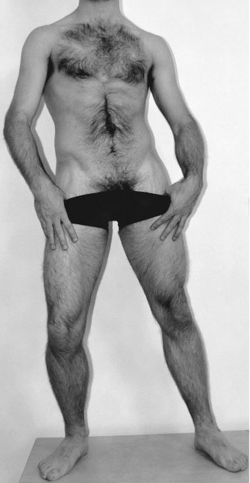 isayestoyou:  #hairyman #gay #horny #art