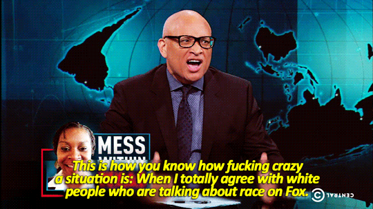 muslimfeminist:  sandandglass:  The Nightly Show, July 23, 2015Larry Wilmore covers