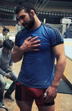 stratisxx:  The thick cock on Arab rugby player Josh Mansour tho