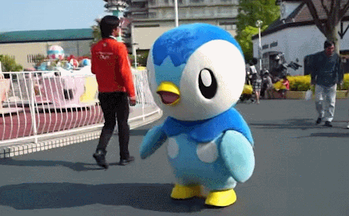 Piplup Mascot Requested by latiox and phione