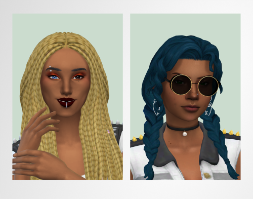 kbeesims:7 Heartspice Hairs Recolored hi, please admire my favorite girls bc they deserve i