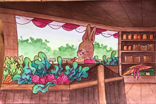 e-0-n: rosie the beet farmer bunny pt. 3! and the series is complete- i’ll probably make a few