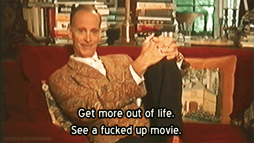 mymompickedthisurl:  I feel like I need John Waters on my shoulder in a small red devil’s costume when I get boring, just whispering “Why the fuck not?” 