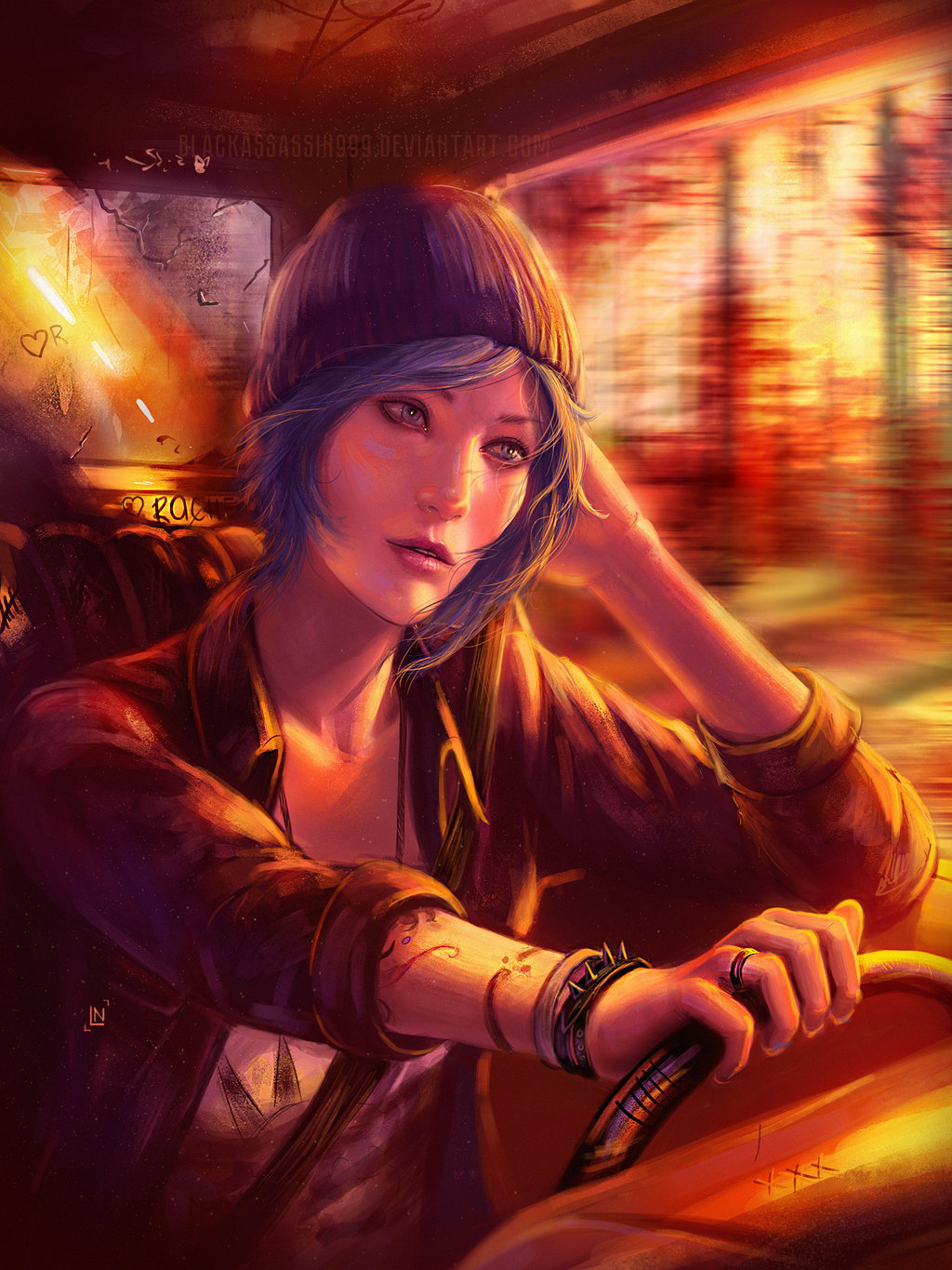 Sans Titre On Tumblr This Incredible Chloe Art Was Done By