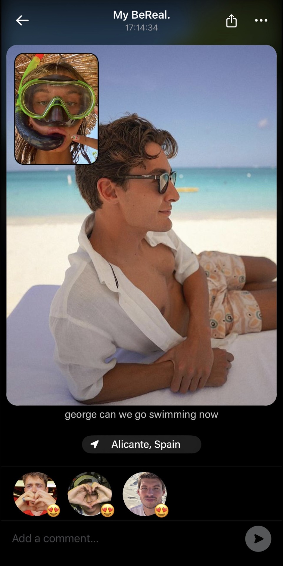BeReals With Your F1 Boyfriend | F1 Grid X Reader
