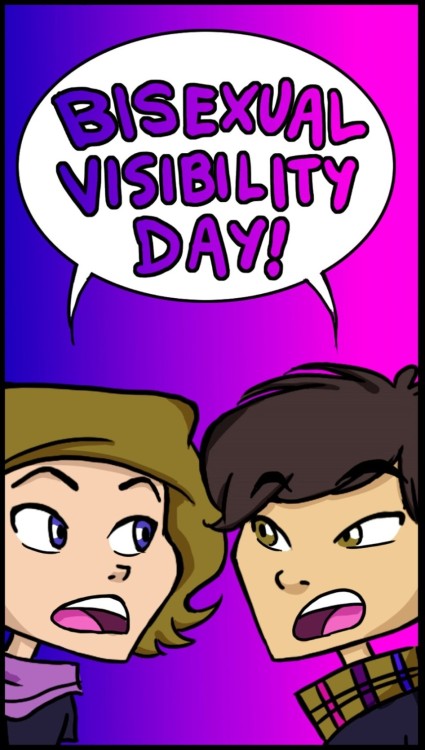 whynotbothco:  Happy Bisexual Visibility Day! 