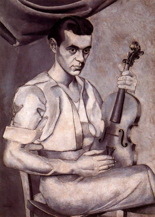 coraltigerpizza:Luis Fernández . “Autorretrato”, 1936-1939