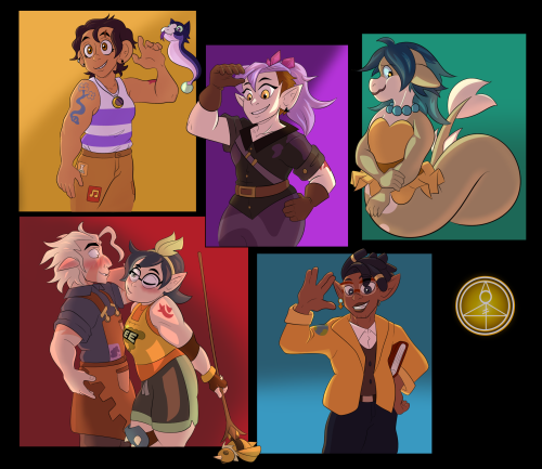 The Hexsquad Timeskip Designs Are So Iconic.