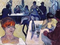 snowce:  Émile Bernard, Cabaret Scene (also