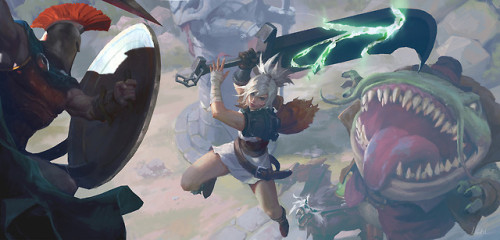 Riven  Song Nan Li www.artstation.com/artwork/XBJxKD