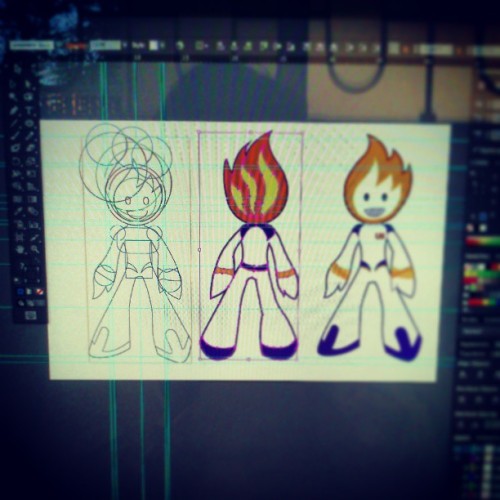 Sneak peek preview 2 secret ;) #diseño #design #character #personaje #pencil #drawing #dibujo
