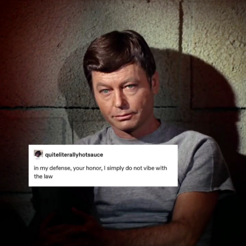 McSpirk Text Posts But It's Mostly Bones Because He's My Favorite 