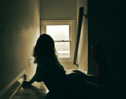 tlcrmtphotography:  Untitled silhouette. Cozy socks.  © tlcrmt