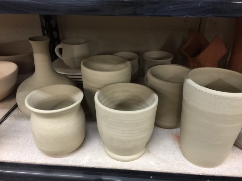 More pottery. I finished my first 8 week class, and I had a wonderful time. It was great having the “child’s mind” again. Creating, failing without care, and overall having a blast learning and discovering. I think a lot of adults miss that feeling....