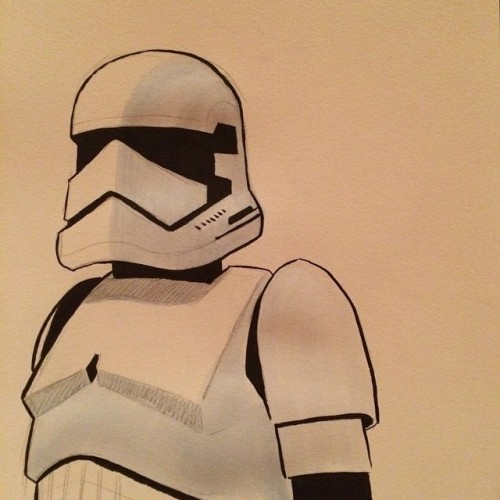 Stormtrooper sketch I did a while back.