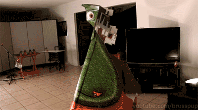 adventuresofjimmyneutron:  joe-bama:    T-Rex illusion  If you want a copy of this