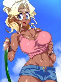 fandoms-females:  AF #4 - Ready To Hosed   my lovely mihoshi~ &lt;3