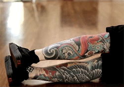theblackparaid:  Andy Hurley’s tattoos for Tattoo Magazine (1/3) 