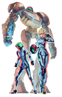 metroidfanatic:  Metroid + Pacific Rim (FSRX