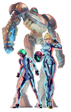 pixalry:Metroid x Pacific Rim Crossover - Created by ZedEdge   &lt;3