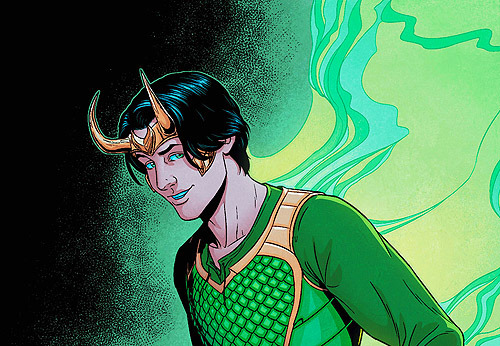that-fabulousbastard:dailylgbtheadcanon:Daily LGBT+ Canon:Loki Laufeyson from Earth-616 from Marvel 