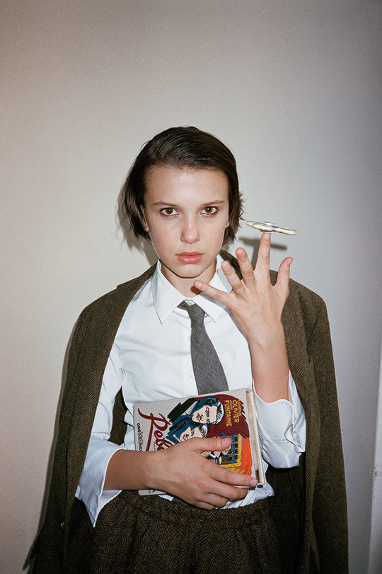 milliebobbybrowndaily: Millie Bobby Brown for L'Uomo Vogue by Cass Bird