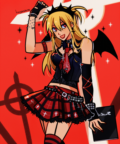 huyandere:okay but has this been done yet because this look is perfect for misa