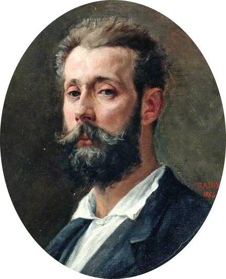 ‘Self Portrait’ by Paul Adolphe Rajon