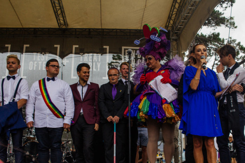 Big Gay Out, Coyle Park, Point Chevalier, Auckland, 2017. NZ is committed to ending HIV by 2025.