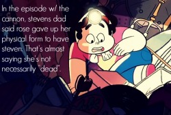 Kasukasukasumisty:  Rose = Steven’s Gem Probably  Yes, I Agree. I Still Firmly