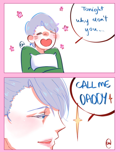 the-cm:  when your husband is kinky and you have to reconsider your marriage ;;-more yoi comics