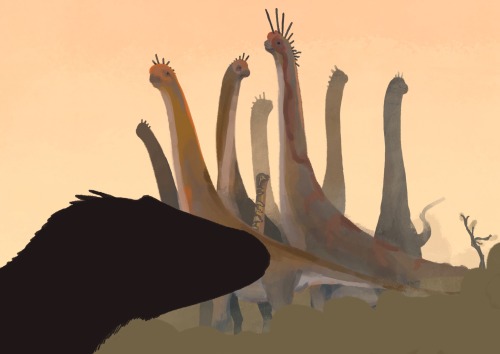 Im Doing Some Digital Painting Experiments So Here Have Some Giraffatitans