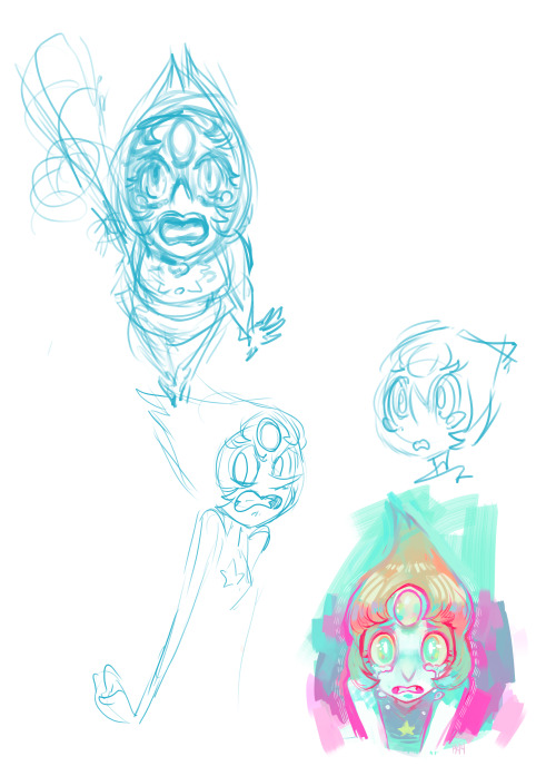 pearlplekecleon:  i did some other doodles too but eh 