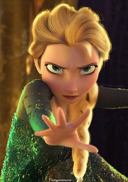 disney-frozen-please:  Anyone else find it so amazingly breathtaking how much the animators pay attention to detail? I mean look at the hair, you can see strands. 