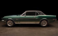 hotrodzandpinups:  Ford Shelby EXP 500 prototype “68 Green Hornet”