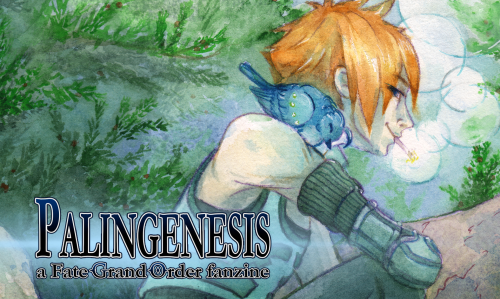 I had the honor of being a part of @bluebeezines’ project Palingenesis it’s a wonde