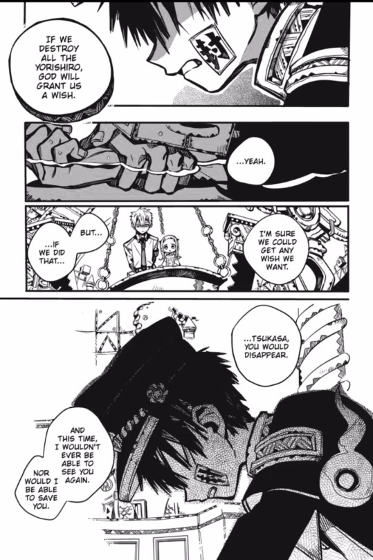 It Is That True Hanako Remembers Like His Brother Looking At The Moon ? Why Doesn't He Try To Save Him